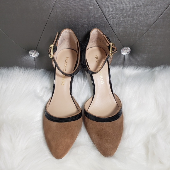 Franco sarto tan suede heels - Picture 4 of 16